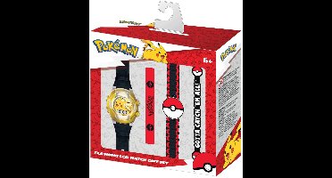 Accutime - LCD Pokémon Horloge Met Accessoires
