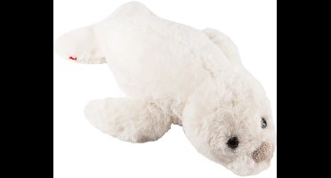 sigikid knuffel zeehond pluche speelgoed extra zacht wit.