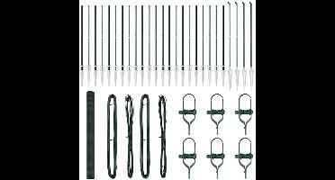 vidaXL - Hekpaal. - Groen