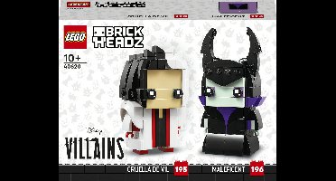LEGO Cruella en Maleficent - 40620