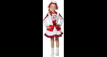 Fancy Rood Witte Dansmarieke - Meisje