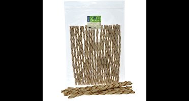 Zoolekker Kipwokkel 32-34 cm - hondensnack van buffelhuid en kip