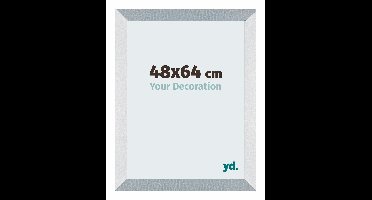 Your Decoration - Puzzellijst 48x64 cm - Aluminium Geborsteld - Puzzellijst 500-1000 stukjes - MDF Fotolijst - Mura