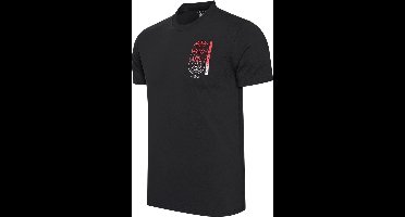 Paris Saint-Germain T-Shirt Heren - Maat M - Voetbal T-Shirt - Zwart - 100% Katoen - Officiële PSG Fanmerchandise