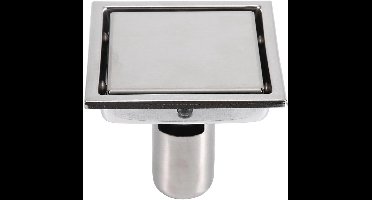 EGoods - Roestvrijstalen afvoerputje met haarzeef voor keuken, wasruimte, kelder - Badkameraccessoires - Duurzaam en praktisch.