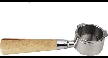 EGoods - Bodemloze Portafilter Rvs Handvat 51mm voor Koffiemachines - Barista Accessoire met 3 Oren - Geschikt voor Delonghi EC680 EC685 - Professionele Espresso Tool