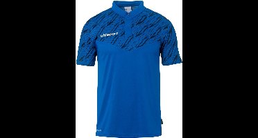 Uhlsport Progressive 28 Polo Shirt 1002276 Azurblau-M