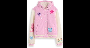 4PRESIDENT Sweater meisjes - Pink - Maat 98 - Meisjes trui