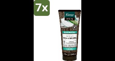 Kneipp - Shampoo & Douche - Men - Fresh & Sensitive - Voor gevoelige en droge huid - 200 ml - Bulkverpakking - 7 stuks