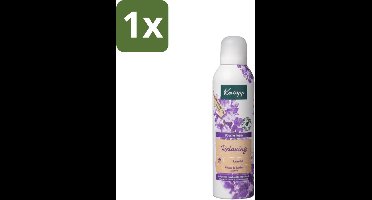 1 x Kneipp - Douche schuim - Relaxing - Lavendel - 200 ml - Douche Foam - Ontspanning - Lavendel - Rust - Schuim