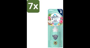 Glade – Sense & Spray Navulling – Exotic Tropical Blossoms – 18 ml - Bulkverpakking - 7 stuks