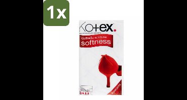 1 x Kotex – Maxi Maandverband – Super – 16 stuks per verpakking - Maandverband - Superabsorberend - Zacht - Comfortabel - Discreet