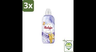 3 x Robijn – Wasverzachter – Puur & Zacht – 780 ml - Grootverpakking - Wasverzachter - Wasmiddel - Wasgeur - Kleding Verzorgen - Huidbescherming