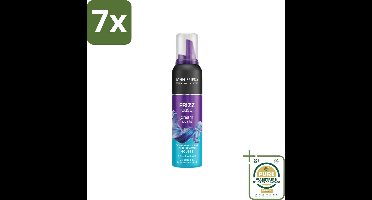 7 x John Frieda – Haarmousse – Frizz Ease Curl Reviver – Krulversterkend – 200 ml - Grootverpakking - Koffiezetapparaat