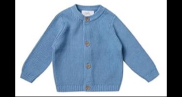 Unisex Cardigan met Houten Knopen voor Kinderen | Luxe Baby Kleding van 100% Katoen