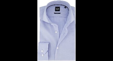 Zakelijk slim fit overhemd BOSS One lichtblauw