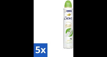 5 x Dove Deodorant Spray - Komkommer & Groene Thee - 200 ml - Dove Deodorant Spray - Komkommer En Groene Thee - Anti-Transpirant - Zweetvermindering - Huidverzorging