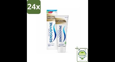 Sensodyne - Tandpasta - MultiCare - Complete Tandverzorging - 75 ml - Voordeelverpakking - 24 stuks - Tandpasta gevoelige tanden - Tandplak verwijderen