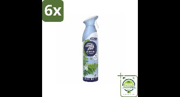 Ambi Pur - Air Effects - Spray Luchtverfrisser - Ochtend Dauw - 185 ml - Voordeelverpakking - 6 stuks - Luchtverfrisser - Geurverwijderaar