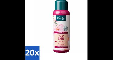 20 x Kneipp - Badschuim - Amandelbloesem - Voor droge en gevoelige huid - 400 ml - Badshuid - Badschuim - Amandelolie - Droge Huid - Gevoelige Huid