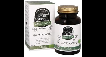Royal Green Astaxanthine Biologisch - 60 vegacapsules
