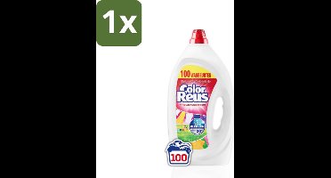 1 x Witte Reus Vloeibaar Wasmiddel Color Reus 100 wasbeurten 4,5 liter - Kleurbehoud - Vlekverwijdering - Wasmiddel - Waskracht - Frisse Geur