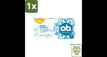 1 x o.b. Tampons - ProComfort Normal - Voor Betrouwbare Bescherming & Comfort - 16 Tampons- Tampons - Menstruatiebescherming - Absorptie - Comfort - Veiligheid