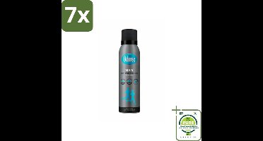 7 x Odorex Men - Deodorant Spray - Dry Protection - Langdurige Frisheid - 150 ml - Grootverpakking - Mannen Deodorant - Langdurige Frisheid - Antitranspirant - Deodorant Spray - Deodorant Voor Mannen
