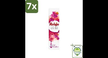 7 x Robijn Home - Geurstokjes - Pink Sensation - Bloemige Geur - 45 ml - Grootverpakking - Geurstokjes - Rozengeur - Bloementuin - Huisgeur - Interieurdecoratie