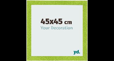 Your Decoration - Fotolijst 45x45 cm - MDF - Groen - Pisa