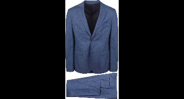 Suitable Toulon Kostuum Wol Blauw - Maat 52 - Heren