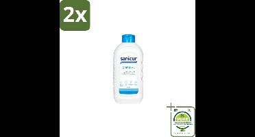 Sanicur – Bad & Douchegel – Original – 1000 ml - Voordeelverpakking - 2 stuks - Bad en douche gel - Huidverzorging
