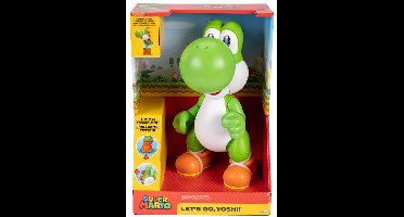Super Mario - Let's Go, Yoshi! Figure With Sound