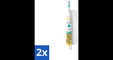 Philips Sonicare - Elektrische Tandenborstel - For Kids - Vanaf 3 Jaar - HX3601/01 - Voordeelverpakking - 2 stuks