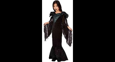 Smiffys Kinder Kostuum -Kids tm 6 jaar- Deluxe Raven Princess Zwart