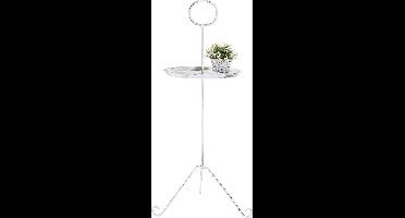 Arti Casa Bijzettafel 26,5 X 80 Cm Staal Wit