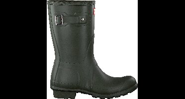 Hunter Dames Regenlaarzen Womens Original Short - Groen