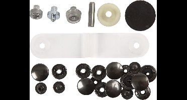 Drukknopen Startset, d 15 mm, 1 set