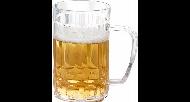 Partychimp Bierpul 0,5 Liter 14 Cm Transparant