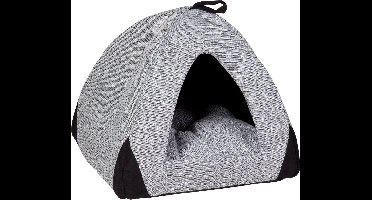 Flamingo Jackie Kattenhuis - Grijs - 40 x 40 x 35 cm