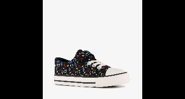 Jongens sneakers met game print zwart - Maat 31