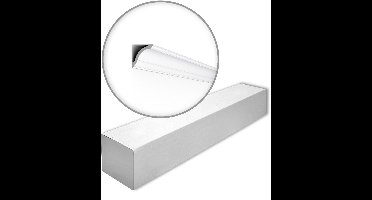 NMC GO-box-10 NOMASTYL Noel Marquet 1 doos 10 stukken Kroonlijst modern design wit | 20 m