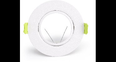 Integral inbouwspot Wit rond kantelbaar | zaagmaat 7cm | incl. GU10 fitting excl. lichtbron | GU10