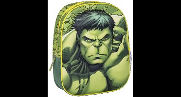 Hulk Rugzak Jongens – Marvel Schooltas Kind – 3D 31 cm
