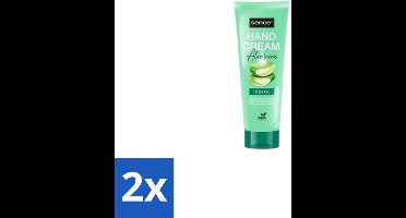 2 x Sence Beauty – Handcrème – Aloë Vera – 75 ml - Handcrème Aloë Vera - Handverzorging - Droge Handen - Schrale Handen - Hydraterende Handcrème