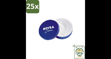 25 x NIVEA Crème Blik 150 ml - Grootverpakking - Nivea Crème - Crème - Huid Verzorging - Hydratatie - Uitdroging Voorkomen