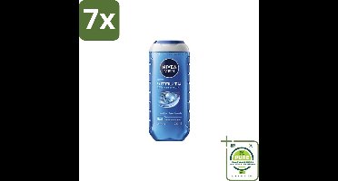 7 x Nivea Men – Douchegel – Vitality 3-in-1 – 250 ml - Grootverpakking - Douchegel Voor Mannen - Frisheid - Oceaanmineralen - 3-in-1 Douchegel - Huidverzorging