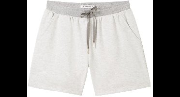 Tom Tailor - Loungewear Korte broek - Maat L/40 - weiß-mittel-melange