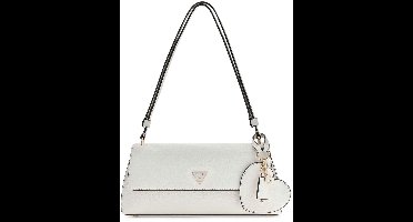 GUESS schoudertas Isobel Convertible Xbody Flap White wit