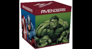 Marvel Avengers Opbergmand/kruk 30 X 30 X 30 Cm Rood
